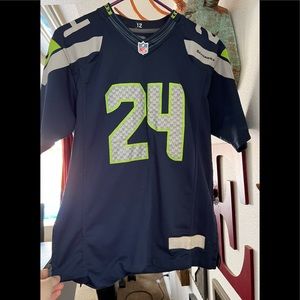 Retro Seahawks jersey
